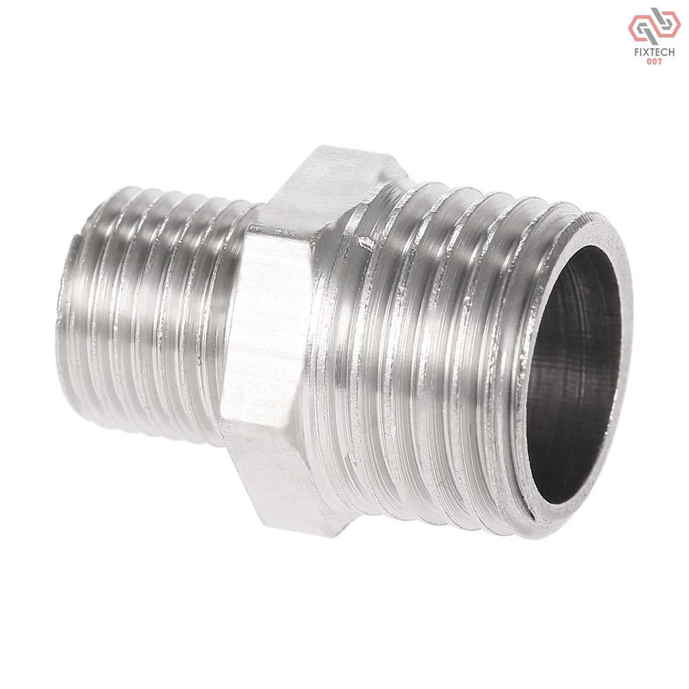 Set 2 Đầu Nối Ống Khí G1 / 8 "bsp Male & G1 / 4" Bsp Male Dành Cho Máy Nén Khí Mini