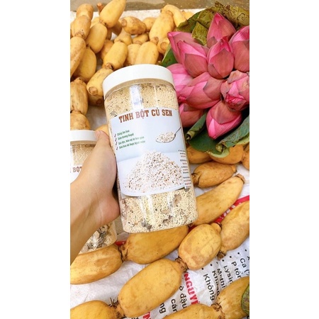 Tinh bột củ Sen - Bột củ Sen mix hạt dinh dưỡng 500gr
