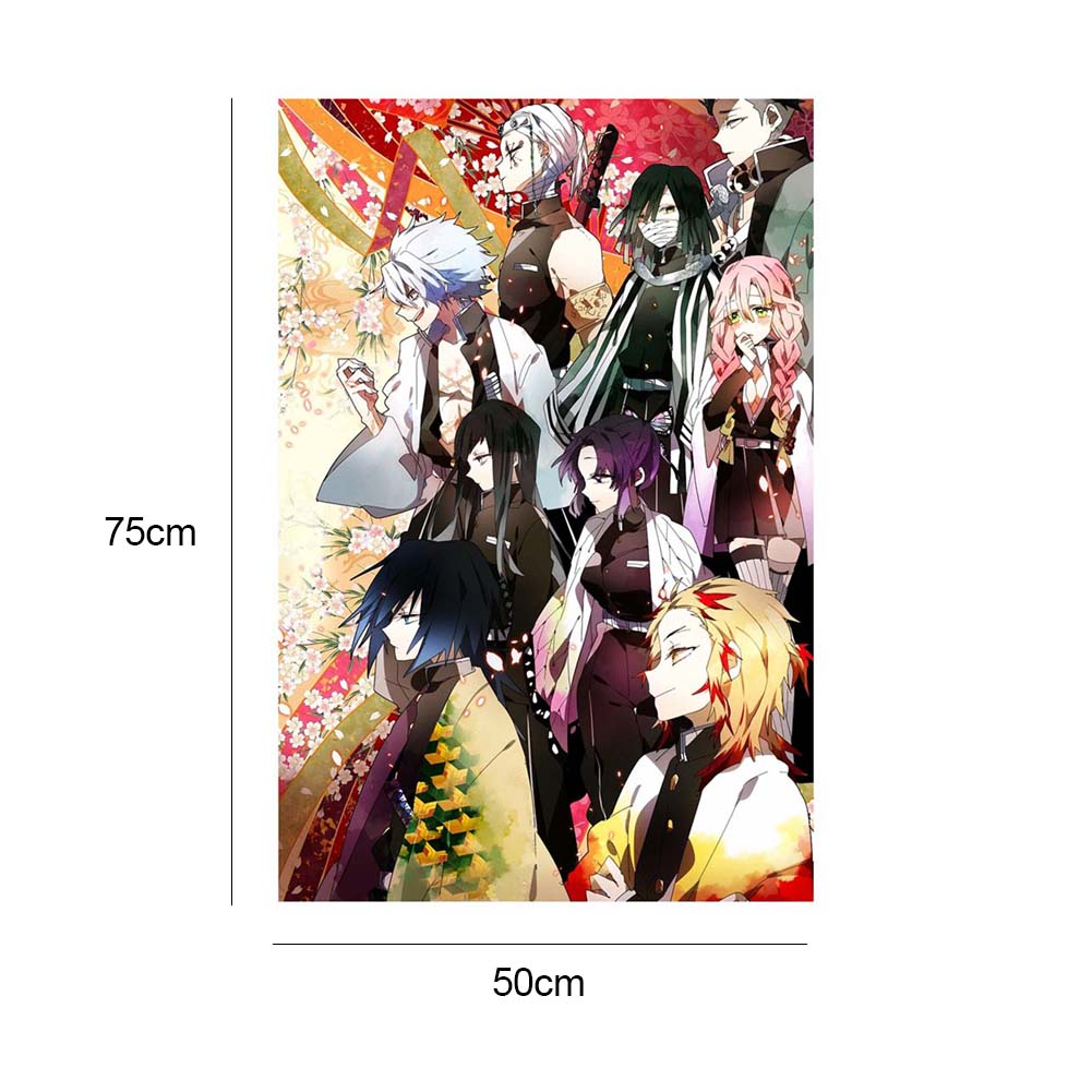 5D Diamond Painting Set, Butterfly Ninja Devil Blade 50*75CM OUYOU