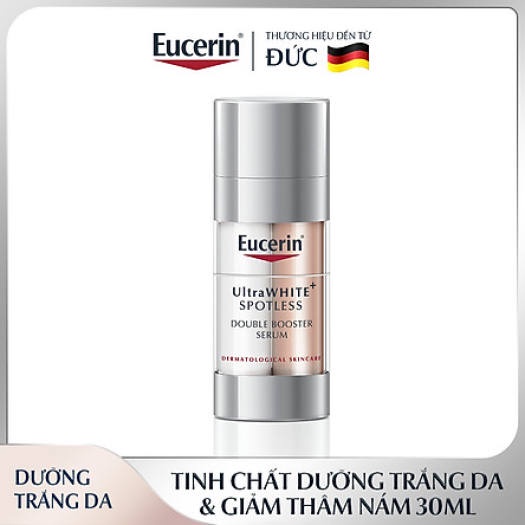 Tinh Chất Eucerin Dưỡng Làm Sáng Da, Mờ Thâm Nám 30ml UltraWHITE+ Spotless Double Booster Serum