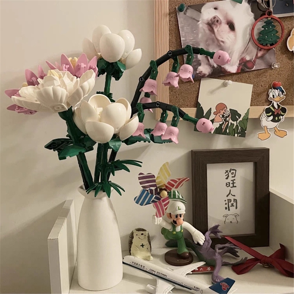 Bó Hoa Hồng Nhân Tạo Thủ Công Dành Cho Nữ DIY
