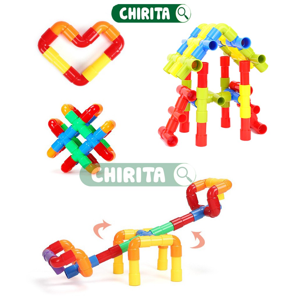 Đồ Chơi Lắp Ráp Cho Bé - Đồ Chơi Xếp Hình Trẻ Em Cho Bé Trai Bé Gái Chirita