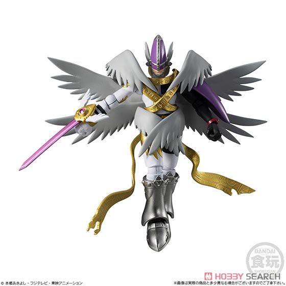 Mô hình Shodo Digimon Holy Angemon - Metal Garurumon - Mega Kabuterimon