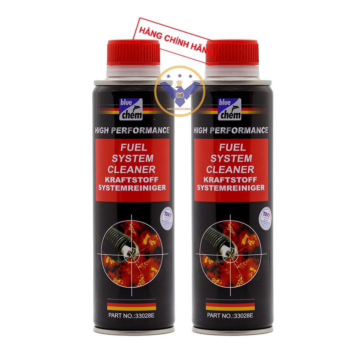 2 Vệ sinh buồng đốt ô tô máy xăng xe máy Bluechem Fuel System Cleaner 250ml