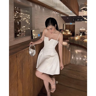 ĐẦM 2 DÂY ĐÍNH ĐÁ CÚP NGỰC