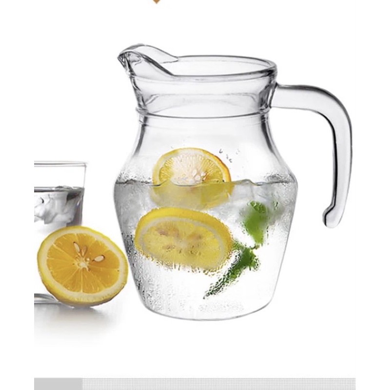 Set 2 Ly Quai Thủy Tinh / Bình Rót 450ML Thái Lan LG-J00116