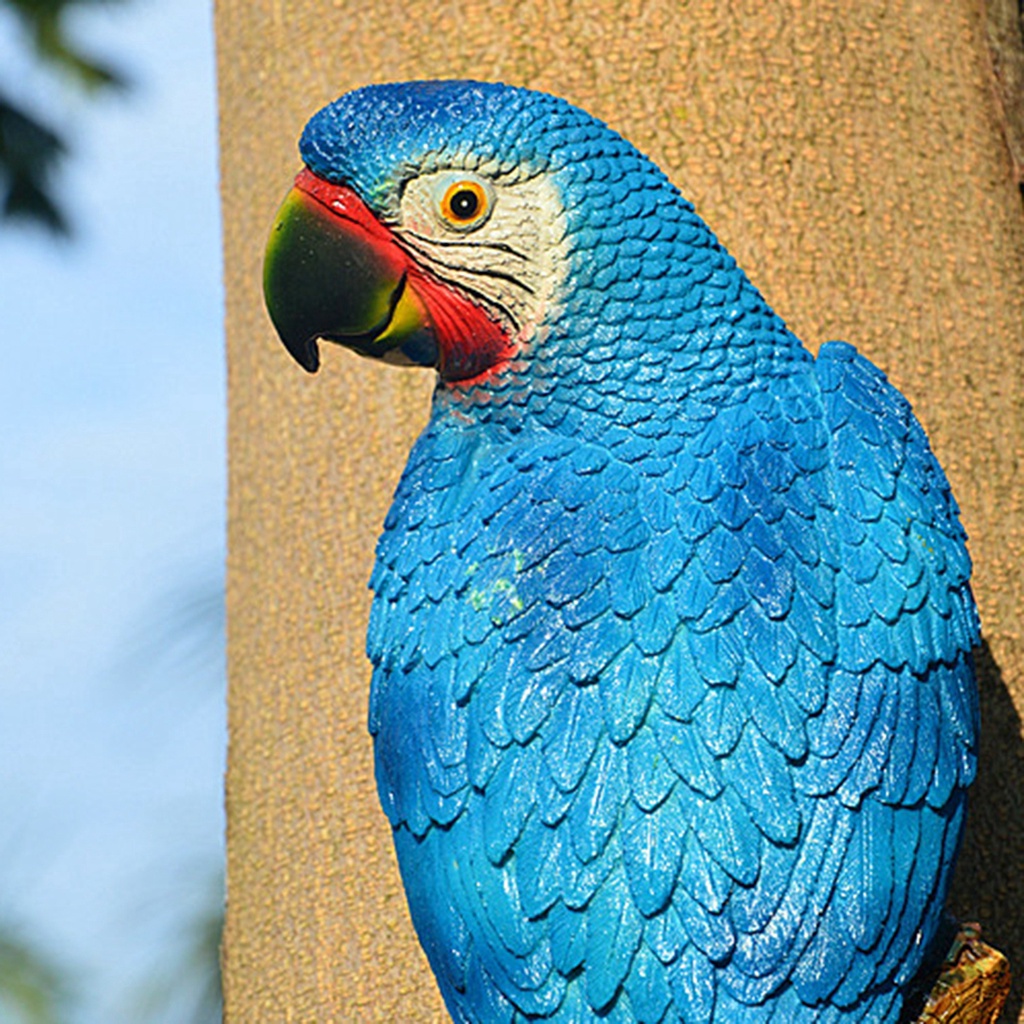 EPOCH Mô Hình Vẹt Đáng Yêu Trang Trí Sân Vườn