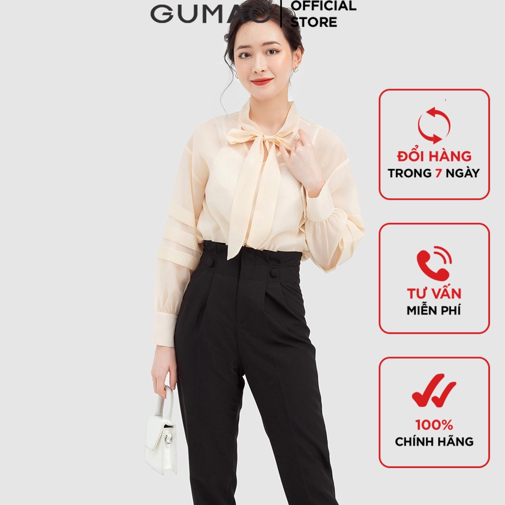 [Mã WABRGU50 giảm 10% đơn 250K] Quần tây eo xếp ly QB926 GUMAC