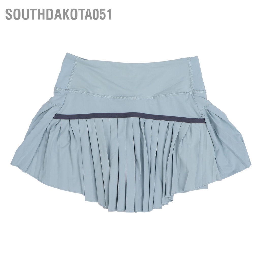 Southdakota051 Váy xếp ly thoáng khí co giãn thời trang Quần short thể thao có túi cho cô gái Phụ nữ