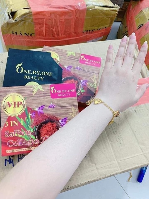 Tắm trắng ủ saffron collagen | BigBuy360 - bigbuy360.vn