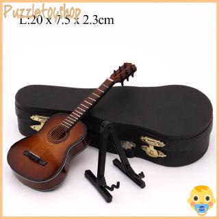Mô Hình Đàn Guitar Mini Bằng Gỗ