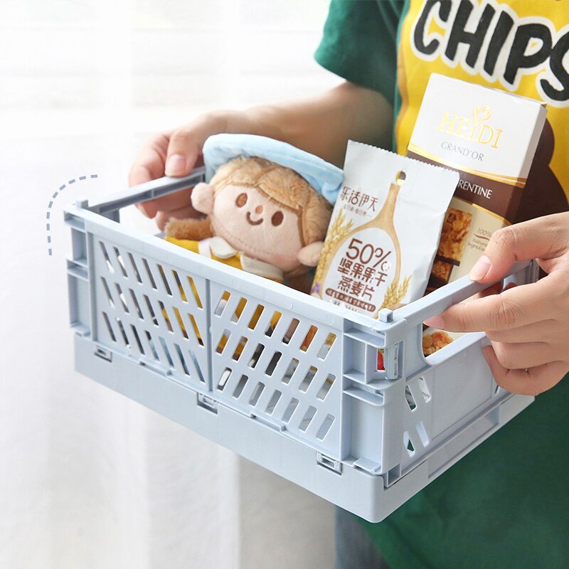 [HN12]  Hộp nhựa đựng vật dụng để bàn có thể gấp gọn tiện lợi