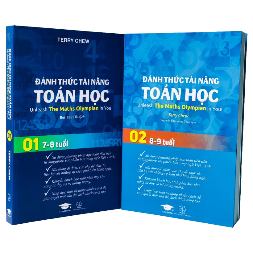 [Mã BMBAU50 giảm 7% đơn 99K] Sách: Đánh thức tài năng toán học - Toán tham khảo lớp 1 và 2 ( song ngữ )