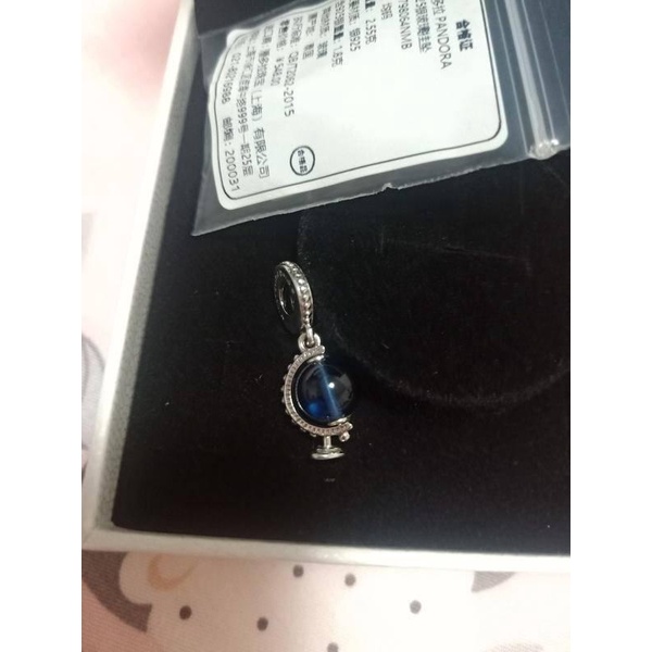 mặt dây chuyền quả cầu màu xanh cho vòng đeo tay tự làm