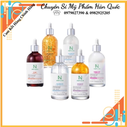 🔥Đủ Bill🔥Tinh chất dưỡng Coreana AMPLE:N peptide/ vitamin c/centel calming shot/ceramide 30ml -100ml.