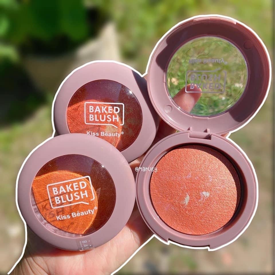 Phấn Má hồng Kiss Beauty Baked Blush