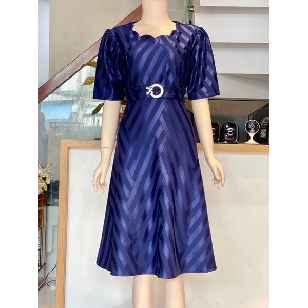 ĐẦM DỰ TIỆC VẢI THUN CO GIÃN HÀNG CAO CẤP
