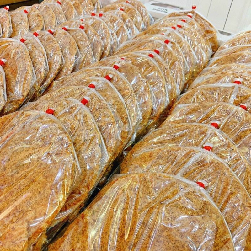 Cơm Cháy Đáy Nồi Siêu Chà Bông Túi 500Gram,  Hàng ngon nhà làm