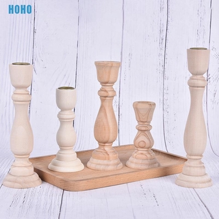 Chân nến bằng gỗ phong cách cổ điển độc đáo