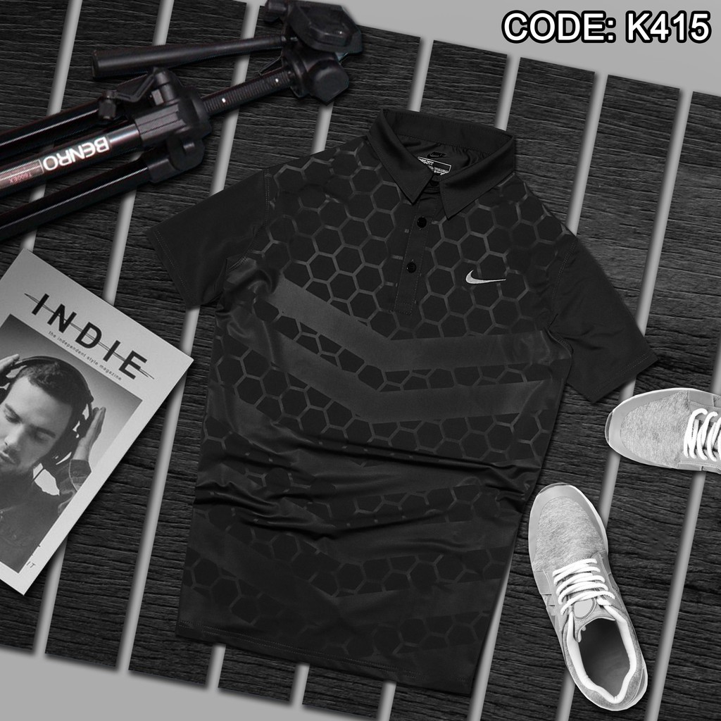 ÁO THUN THỂ THAO CÓ CỔ, Thun lạnh, size M - 2xl (K415) | BigBuy360 - bigbuy360.vn