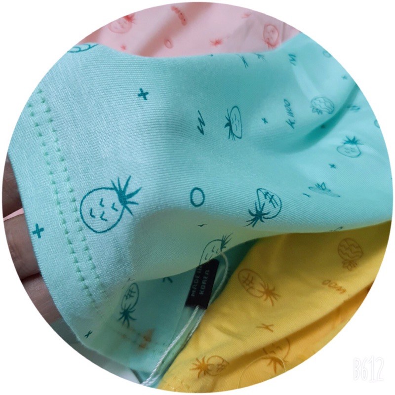 Bộ cộc tay /ba lỗ quả dứa/thơm Kwoo thun lạnh mềm mát cho bé 5-17kg