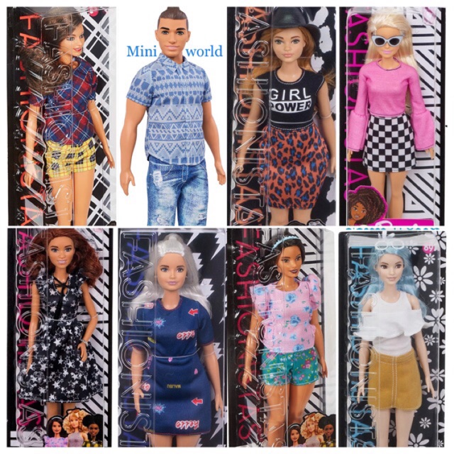 Búp bê barbie fashionistas FBR37 chính hãng.