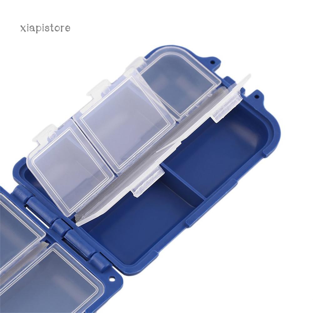 Hộp Đựng Móc Câu Cá 10 Ngăn Tiện Lợi