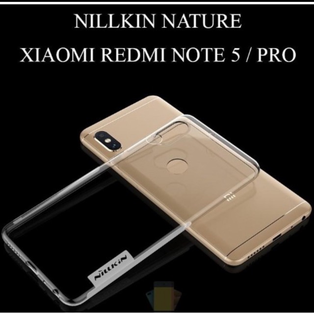 Ốp dẻo nillkin trong suốt cho xiaomi redmi note 5 pro