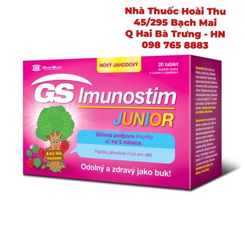 GS imunostim - Chính Hãng Cộng Hoà Séc