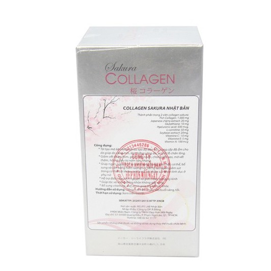 Viên Uống Collagen Sakura Của Nhật 60.000mg - Viên Uống Làm Đẹp Da, Chống Lão Hoá | BigBuy360 - bigbuy360.vn