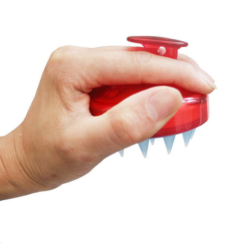 Lược Silicone Mát Xa Da Đầu Tiện Dụng