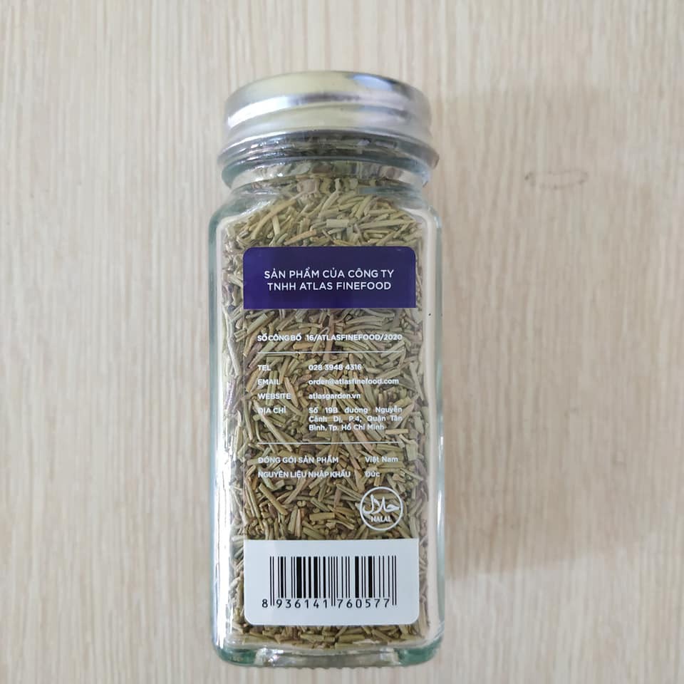 Rosemary - Lá hương thảo 33g - Nutri Garden