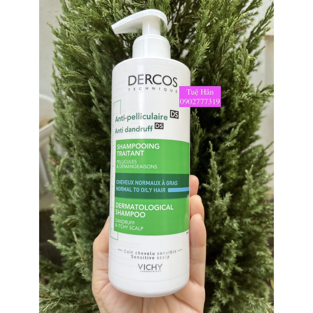 Dầu gội Vichy Dercos ngăn ngừa gàu, nấm da đầu. 390ML, GIÁ SĂN SALE TẠI PHÁP