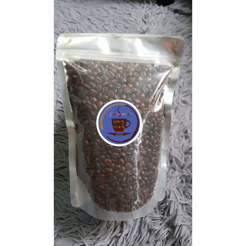 1KG Cà phê rang nguyên chất không pha trộn - cà phê rang pha phin sạch 100%, cà phê từ Tây Nguyên, cà phê Lâm Đồng
