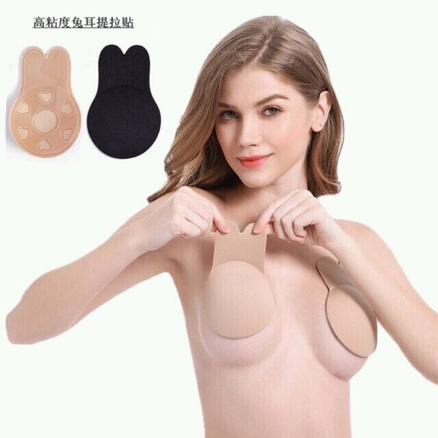 DÁN NÂNG NGỰC TAI THỎ hộp 1đôi