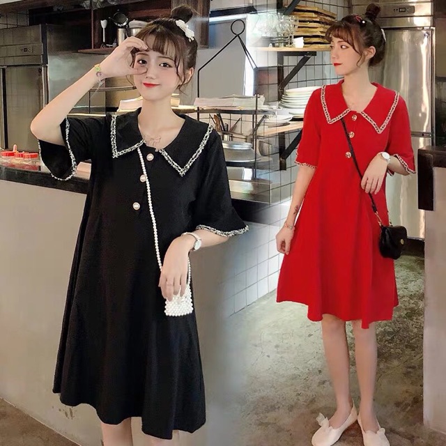 🍒Đầm form chữ A Bigsize 60-85 ký