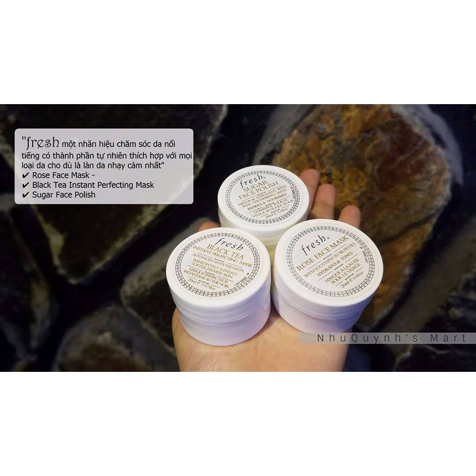 Mặt nạ FRESH Rose face mask minisize (20ml)