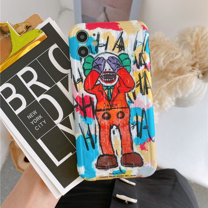 Ốp lưng iphone imd Grafiti chú hề 5/5s/6/6plus/6s/6splus/7/7plus/8/8plus/x/xr/xs/11/12/pro/max/plus/promax - Awifi U3-13 | BigBuy360 - bigbuy360.vn