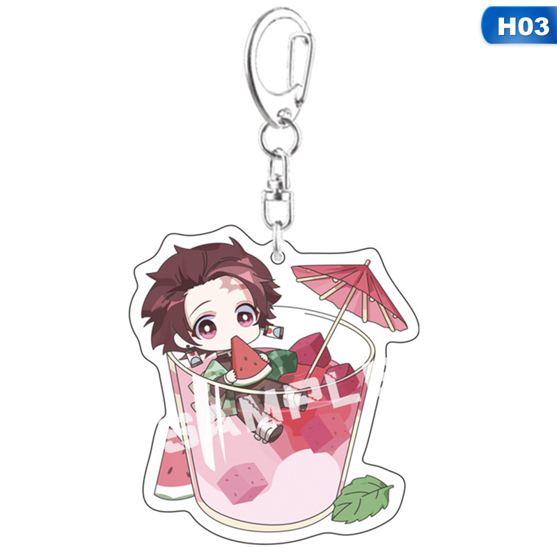 Mặt Dây Chuyền Anime Ghost Dastruction Blade Beverage Series Tanji Lang Youdouzi Dễ Thương Jesunshop