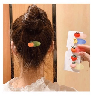 Kẹp tóc trái cây Hàn Quốc 1 chiếc