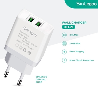 Cốc Sạc Hai Cổng Usb Sinlegoo Xh-21 2.1a Chính Hãng