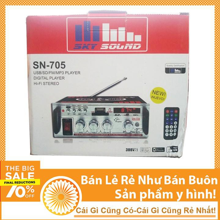 Âm Ly Karaoke, Amly Mini 300W Nghe Nhạc Chất AV-08