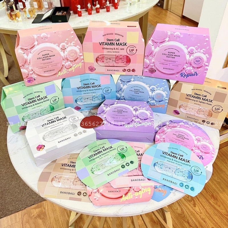 Mặt nạ Banobagi Super Collagen mask mẫu mới [Có bán lẻ]