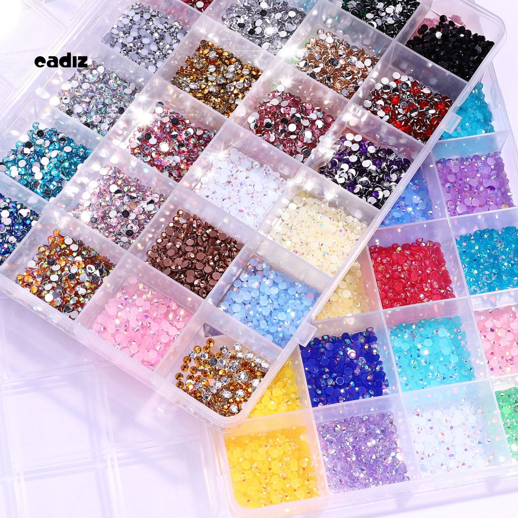 Đá Kim Cương Giả Lấp Lánh Sang Trọng Trang Trí Móng Tay DIY