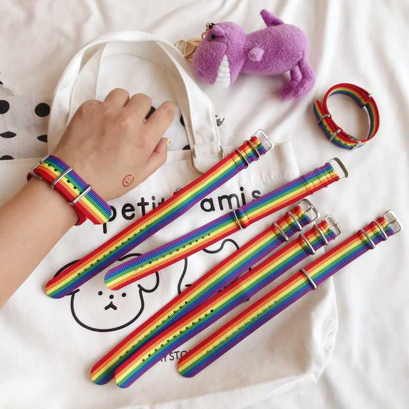 [RẺ VÔ ĐỊCH] Vòng đeo tay cầu vồng Rainbow lắc tay unisex nam nữ đeo đôi phong cách thời trang Hàn Quốc | BigBuy360 - bigbuy360.vn