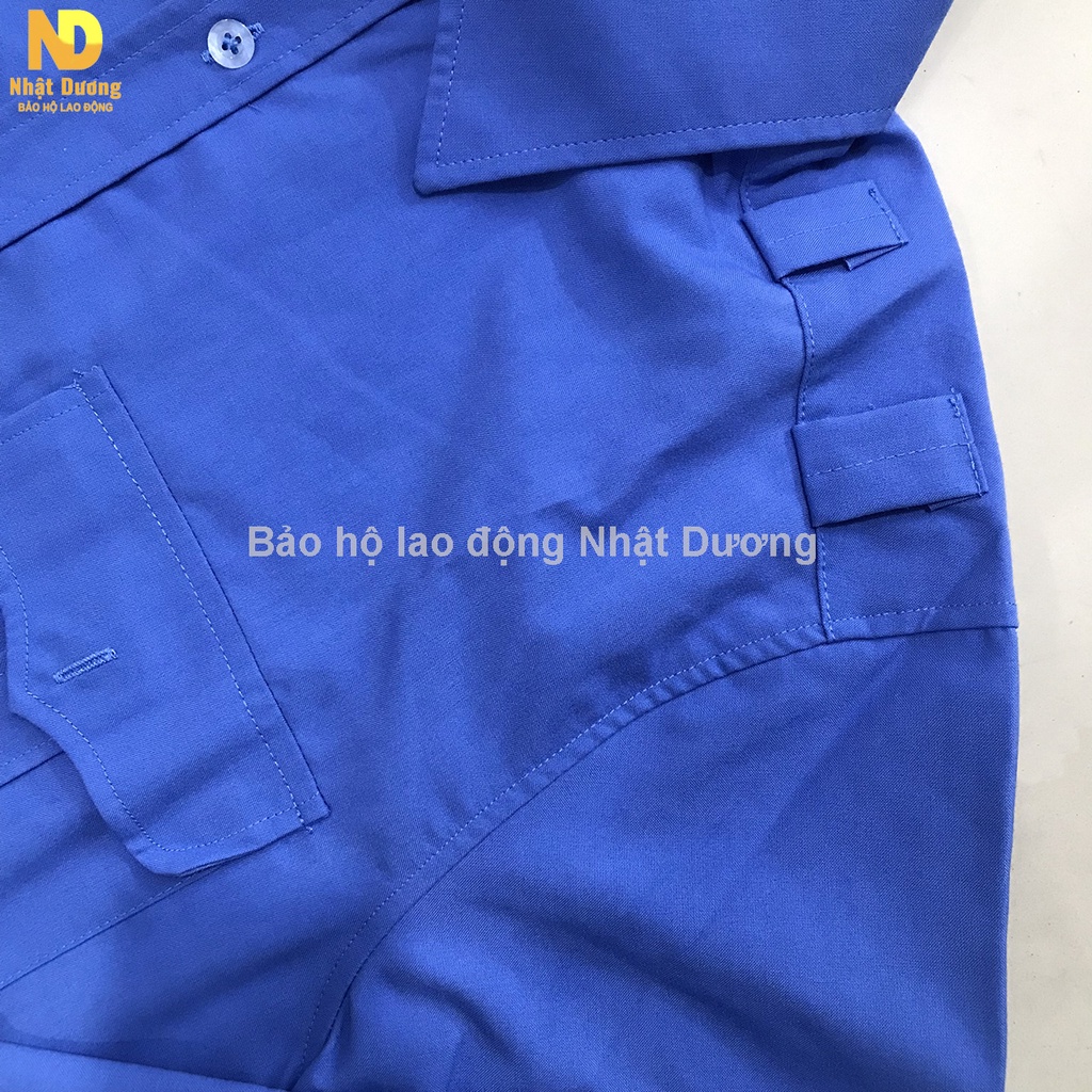 Áo bảo vệ dài tay BV01 theo thông tư 08 vải kate mỹ full size