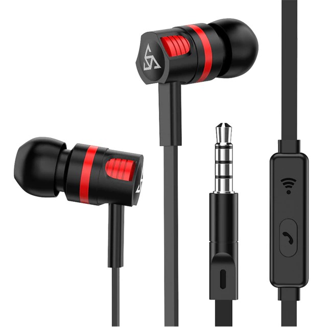 Tai Nghe Nhét Tai super Bass Mạnh JM26 Có Micro - Bh 3 Tháng 1 Đổi 1