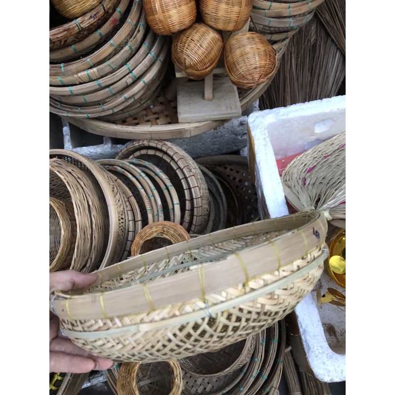 Rổ rá tre size 23-24cm