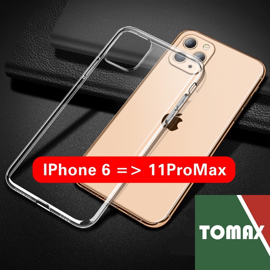 Ốp Silicon IPhone Trong Suốt 11/11Pro/11ProMax [Tomax Shop]