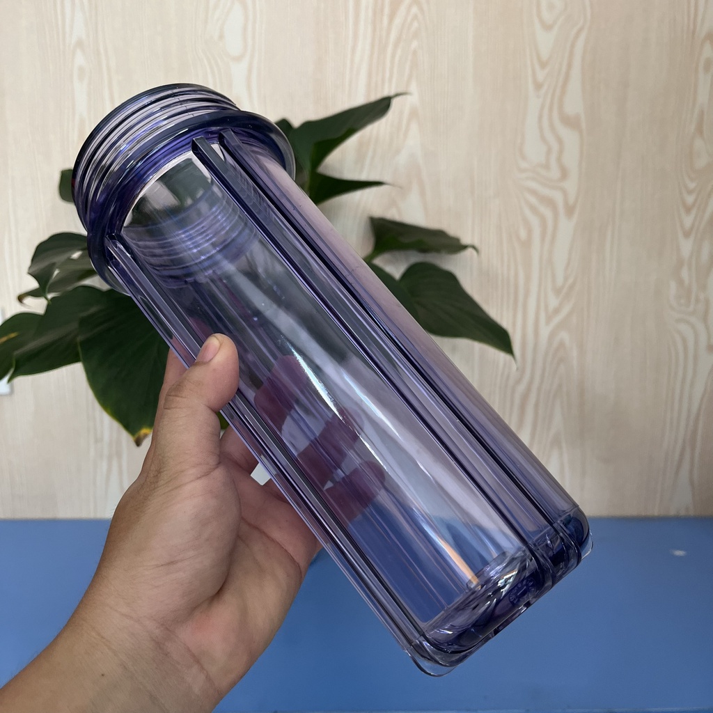 Cốc Lọc 10 in 2 Ron Trong / Trắng Lọc Thô Máy Lọc Nước, Máy Giặt, Máy Phun Sương